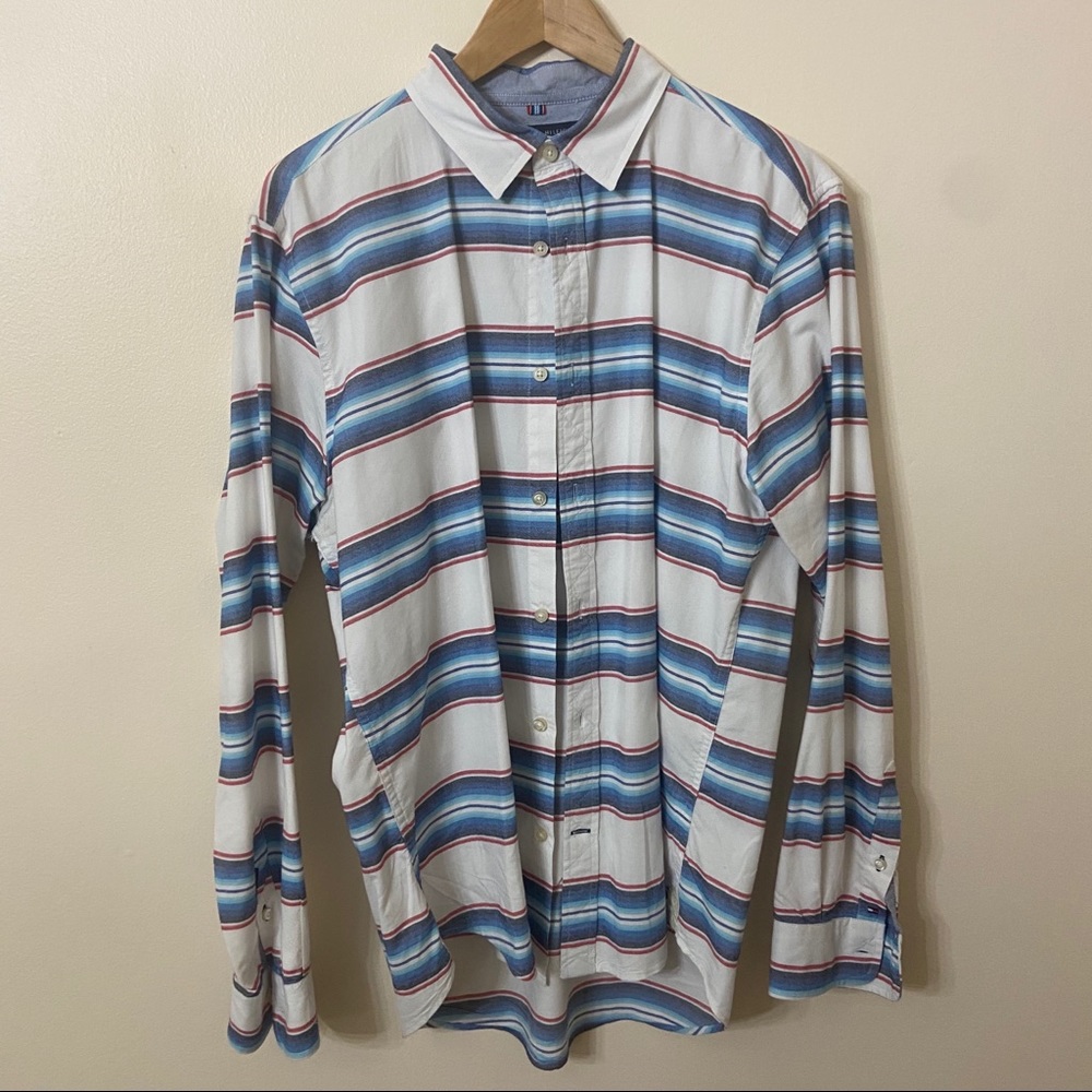 TOMMY HILFIGER Men’s Cotton Shirt Large